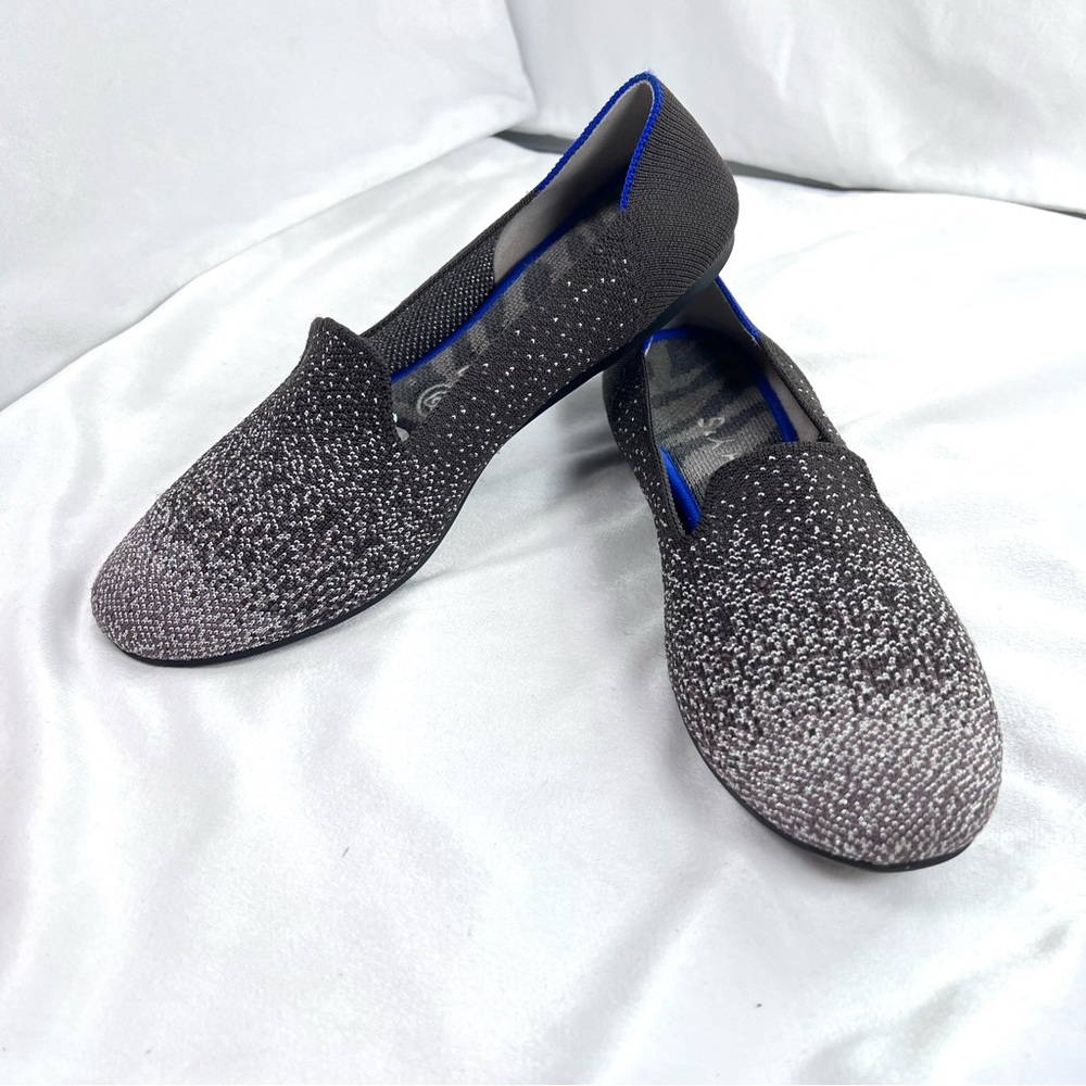 Rothy's Black and White Loafers - Picture 3 of 10